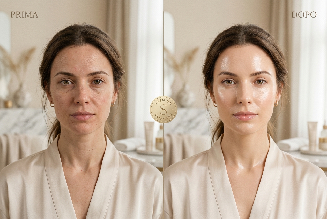 GlowMaker · Prima e Dopo